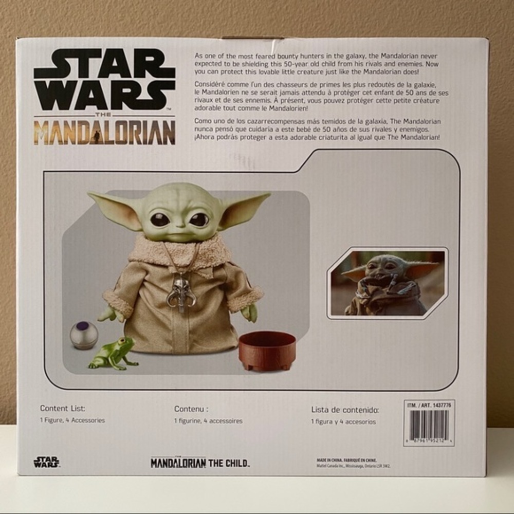 New Disney Baby Yoda The Mandalorian Starwars​ - Picture 2 of 2